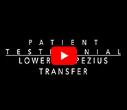 Testimonial after lower trapezius transfer